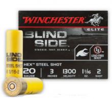Winchester Ammo Blind Side 2 20 GA 3" 1 1/16 oz 2 Round 25 Bx/ 10 Cs - XBS2032