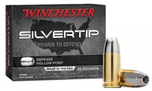 Winchester Ammo Silvertip .44 MAG 210 gr Jacketed Hollow Point (JHP) 20 Bx/ 10 Cs - W44MST