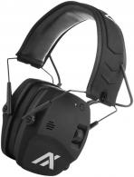 Axil LLC Tracker BLU Over the Head Style with Black Ear Cups/Headband, 27dB, Dual Technology & External Battery Door - TRACKRBT-BS