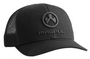 Magpul MAG1261001 Covert Trucker Hat Black Adjustable Snapback OSFA Magpul Logo - 950