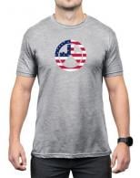 Magpul Independence Icon T-Shirt Athletic Gray Heather Short Sleeve Medium - MAG1281030M Magpul Independence Icon T-Shirt Athletic Gray Heather Short Sleeve Medium - MAG1281030M