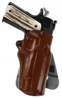 Galco Speed Master 2.0 OWB Open Top Style made of Leather with Tan Finish & Switchable Paddle/Belt Loop Mount Left Handed - SM2213R Galco Speed Master 2.0 OWB Open Top Style made of Leather with Tan Finish & Switchable Paddle/Belt Loop Mount Left Handed - SM2213R