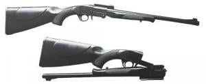 Barathrum SS12 12 GA with 20" Barrel, 1rd Capacity, Overall Black, Fixed Stock, Folding Rec, Ambidextrous Hand Incl - BARASS12B