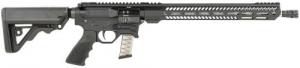 Rock River Arms LAR-BT9G R9 Competition 9mm 16" Stainless, Black, RRA NSP-2 Stock & Hogue Grip - BT91700V1 Rock River Arms LAR-BT9G R9 Competition 9mm 16" Stainless, Black, RRA NSP-2 Stock & Hogue Grip - BT91700V1