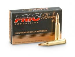 PMC .223 Remington 55GR FMJBRASS 840RD CAN STRPR CLPS