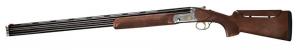 Bettinsoli USA Omega Sport 12GA Break Open Blued Vent Rib Barrel Stainless Engraved Stainless Reciever