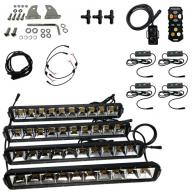 Foxpro MUDCT4KIT Mud Cutter Light Kit Black 2810/3380/4408 Lumens White/Amber/Mixed LED - 529