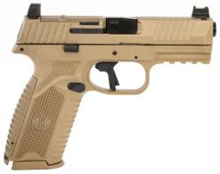 FN 509 MRD 9mm 10+1 Flat Dark Earth PVD Slide & Frame, Flat Dark Earth Textured Polymer Grips Right Hand - 66101472