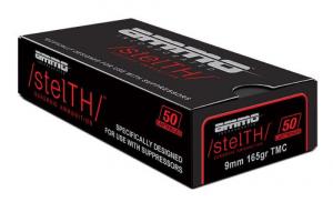 Main product image for Stealth 9MM 165gr TMC Subsonic 50rd
