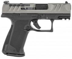 Walther Arms Arms PDP F-Series 9mm 15+1 3.50" Barrel, Polymer Frame w/Picatinny Acc. Rail, Exclusive Gray Optic Cut Slide, Perf - 2849313GY