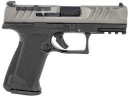 Walther Arms Arms PDP F-Series 9mm 15+1 4" Barrel, Polymer Frame w/Picatinny Acc. Rail, Exclusive Gray Optic Cut Slide, Perform - 2842734GY