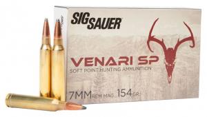 Venari 7mm Rem Mag SP - V7MMSP154-20 Venari 7mm Rem Mag SP - V7MMSP154-20