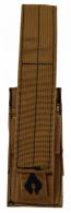 Advance Warrior Solutions Single Mag Pouch Pistol Tan 600D PVC Polyester MOLLE - PSMPTN Advance Warrior Solutions Single Mag Pouch Pistol Tan 600D PVC Polyester MOLLE - PSMPTN