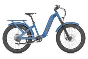 QuietKat Inc Villager Classic Blue Medium 5'6" to 6'/ Shimano 7-speed/500 Watt Hub-Drive Motor/20 mph Speed - 22-VIL-50-BLU-16