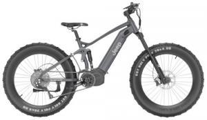 QuietKat Inc Jeep Charcoal Large 6'+/SRAM 9-Speed/750 Watt Motor - 22-JEP-75-CHR-19