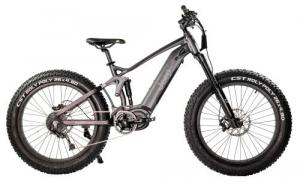 QuietKat Inc Jeep Charcoal Large 6'+ SRAM 9-Speed 1000 Watt Mid-Drive Motor - 22-JEP-10-CHR-19