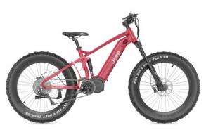 QuietKat Inc Jeep Red Small Under 5'6" SRAM 9-Speed 1000 Watt Mid-Drive Motor - 22-JEP-10-RED-15 QuietKat Inc Jeep Red Small Under 5'6" SRAM 9-Speed 1000 Watt Mid-Drive Motor - 22-JEP-10-RED-15