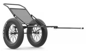 QuietKat Inc Cargo Cart Black 47" x 18" Quick Connect - FKA-15888