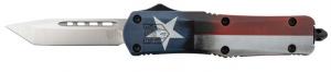 CobraTec Knives MCTXFS3TNS FS-3 Texas Flag Medium - 1001 CobraTec Knives MCTXFS3TNS FS-3 Texas Flag Medium - 1001