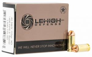 Lehigh Defense LA40115XD Xtreme Defense 40 S&W 115 gr Lehigh Defense XD FMT 20 Per Box/10 Cs - 437 Lehigh Defense LA40115XD Xtreme Defense 40 S&W 115 gr Lehigh Defense XD FMT 20 Per Box/10 Cs - 437