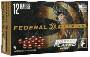 Federal P1541B Premium Max Buck 12 Gauge 2.75" 16 Pellets 1325 fps 1 Buck Shot 5 Bx/50 Cs - 10 Federal P1541B Premium Max Buck 12 Gauge 2.75" 16 Pellets 1325 fps 1 Buck Shot 5 Bx/50 Cs - 10