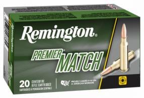 Remington Ammunition 27682 Premier Match 223 Rem 52 gr Hollow Point Boat-Tail (HPBT) 20 Bx/10 Cs - 2 Remington Ammunition 27682 Premier Match 223 Rem 52 gr Hollow Point Boat-Tail (HPBT) 20 Bx/10 Cs - 2