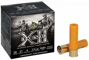 HEVI-Shot HS53204 HEVI-XII Waterfowl 20 Gauge 3" 1 1/4 oz Tungsten 4 Shot 25 Bx/10 Cs - 390 HEVI-Shot HS53204 HEVI-XII Waterfowl 20 Gauge 3" 1 1/4 oz Tungsten 4 Shot 25 Bx/10 Cs - 390