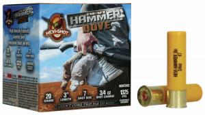 HEVI-Shot HS29238 HEVI-Hammer Dove 20 Gauge 3" 3/4 oz Steel, Bismuth 7 Shot 25 Bx/10 Cs - 390