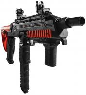 Byrna Technologies TCR Basic Kit CO2 7rd/12rd, Black Rec, Orange Adjustable Stock, Flip-Up Sights - TK68401ORN Byrna Technologies TCR Basic Kit CO2 7rd/12rd, Black Rec, Orange Adjustable Stock, Flip-Up Sights - TK68401ORN