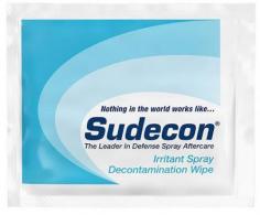 Byrna Technologies BM68604 Sudecon Irritant Spray Decontamination Wipe - 1104