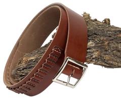 Hunter Company 0145L Cartridge Belt Antique Brown Leather 45 Cal 25rd Ambidextrous - 179