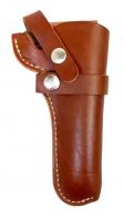 Hunter Company 1100-45 Belt OWB Size 45 Chestnut Tan Leather Belt Loop Fits DA Revolver Fits 4.50-5" Barrel Right Hand Compatibl - 179
