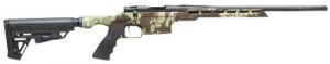 Howa-Legacy M1500 Mini Excel Lite 350 Legend 16.25" 3+1, Blued Barrel/Rec, Kratos Camo Chassis, Folding Stock, Black Polymer - HMXL350KAC