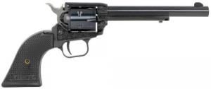 Heritage Manufacturing Rough Rider Converitble 22 LR/22 WMR 6.50" Black Cerakote, 6 Shot - RR22MB6PG