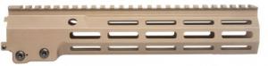 Geissele Automatics Super Modular Rail MK16 10.50" M-LOK, Desert Dirt Aluminum for AR Platform, Barrel Nut Included - 912