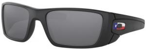 Oakley Standard Issue Fuel Cell Medium (60-19) Regular/High Bridge Fit Black Iridium Lens Matte Black Frame - OO9096J160