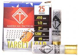 ATI Target  .410  Ammo 2.5" #9 Shot 25rd Box