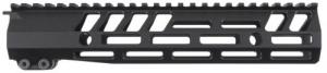 Sharps Bros  Full Top Rail 10" M-LOK Handguard, 6061-T6 Aluminum w/Anodized Finish, Includes 4140 PH Steel Barrel Nut & Ha