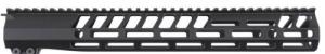 Sharps Bros Full Top Rail 14" M-LOK Handguard, 6061-T6 Aluminum w/Anodized Finish, Includes 4140 PH Steel Barrel Nut & Ha