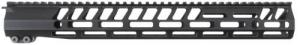 Sharps Bros Full Top Rail 15" M-LOK Handguard, 6061-T6 Aluminum w/Anodized Finish, Includes 4140 PH Steel Barrel Nut & Ha