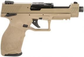 Taurus TX22 Competition 22LR Optic Ready Pistol w/ Threaded Barrel - FDE / Black