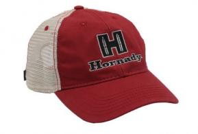 Hornady Mesh Hat White/Red Structured - 99231