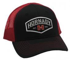 Hornady 99214 Established Mesh Cap Black Red Structured - 156 Hornady 99214 Established Mesh Cap Black Red Structured - 156