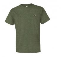 Hornady Hornady T-Shirt OD Green Cotton Short Sleeve Large - 99600L