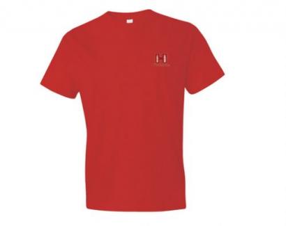 Hornady Hornady T-Shirt Red Cotton Short Sleeve XL - 99601XL
