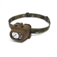 Nightstick Multi-Function Headlamp 210 Lumens White/Red/Green Lights FDE - NSP-4610C