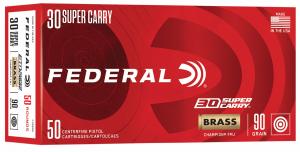 Federal C3090A Champion 30 Super Carry 90 gr Full Metal Jacket (FMJ) 50 Per Box/20 Cs - 10 Federal C3090A Champion 30 Super Carry 90 gr Full Metal Jacket (FMJ) 50 Per Box/20 Cs - 10