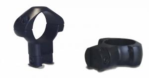 Konus 7415 Scope Ring Set Black Steel 1" Tube High .22" Grooved Receiver Mount - 7415 Konus 7415 Scope Ring Set Black Steel 1" Tube High .22" Grooved Receiver Mount - 7415