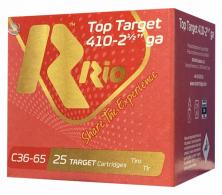 Rio Ammunition RC3675 Top Target Heavy Field .410 gauge 1300 fps 1/2 oz 7.5 Shot 25 Per Box/ 10 Cs - 970