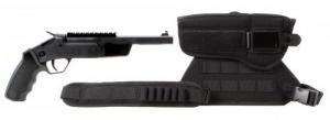 Rossi Single Shot Brawler .410 / .45 LC 9" Black w/Chest Rig/Holster Kit - SSPB9BKKIT